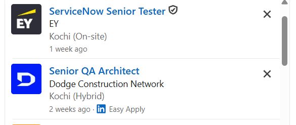 AI for Software Testing internship jobs in Ahmedabad