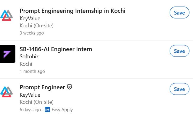 AI for Students internship jobs in Kozhikode