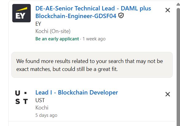 Blockchain & Web3 Development internship jobs in Chennai