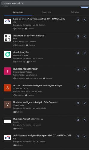 Business Analytics internship jobs in Mumbai