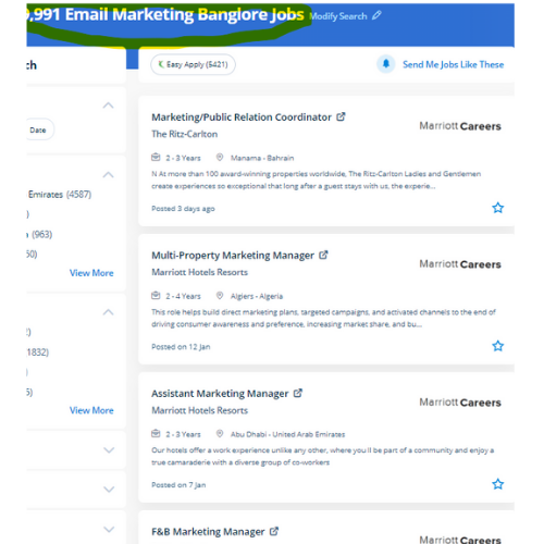 Email Marketing internship jobs in Surat