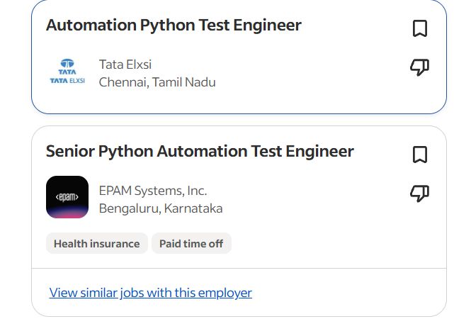 Embedded Software Testing with Python internship jobs in Delhi
