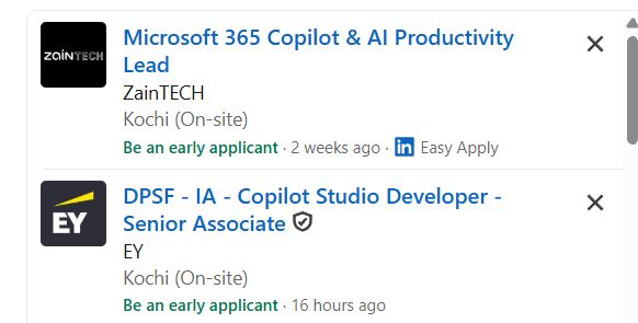 Microsoft Copilot & AI Productivity internship jobs in Kolkata