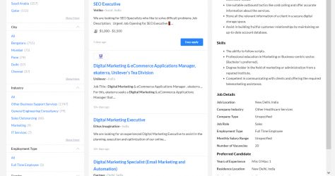 Off-Page SEO internship jobs in Surat