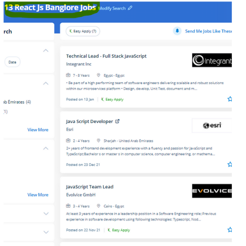 React JS internship jobs in Surat