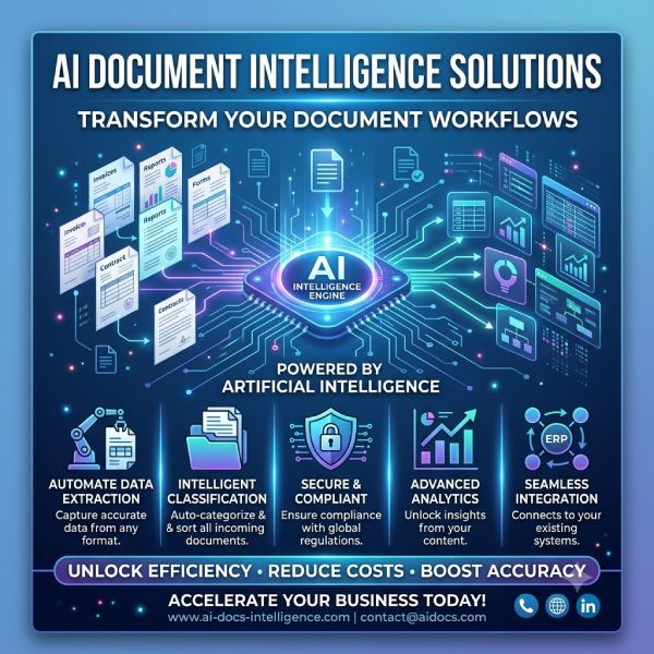 AI Document Intelligence Solutions in Coimbatore