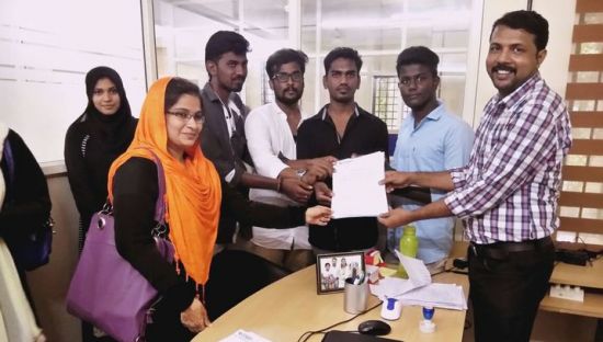 Internship/projects in cochin